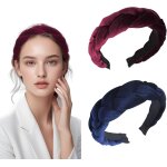 Serre tete maquillage, 2 pièces serre tete femme bandeaux mode pour femmes, bandeau cheveux femme pour ... Serre tete maquillage, 2 pièces serre tete femme bandeaux mode pour femmes, bandeau cheveux femme pour ...