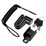 Serrure anti - vol pour scooter electrique, pour roues, freins a disque, avec fil en acier, pour vlo, ...