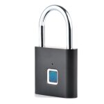 Serrure biomtrique intelligente a empreintes digitales, verrou de porte sans cl, etanche, 0, 5sec, ...