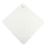 Serviette de bain a capuche en polaire corail pour enfants - couverture douce et absorbante pour le bain, ...