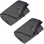 Serviettes de golf en microfibre de qualit� sup�rieure - serviettes de sport a s�chage rapide (lot de ...