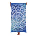 Serviette de plage imprimée, tapis de plage absorbant et a séchage rapide, résistant au sable, portable, ... Serviette de plage imprimée, tapis de plage absorbant et a séchage rapide, résistant au sable, portable, ...