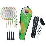 Set de badminton attaquant 4 joueurs + net Set de badminton attaquant 4 joueurs + net