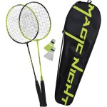 Set de badminton magic night, 2 raquettes et 2 volants avec led, pour jouer pour la nuit, dans un sac, ... Set de badminton magic night, 2 raquettes et 2 volants avec led, pour jouer pour la nuit, dans un sac, ...