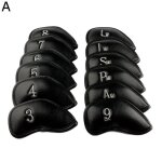 Set de couvre têtes en fer pu portable pour club de golf, 12 pièces / lot, housse de protection pour ... Set de couvre têtes en fer pu portable pour club de golf, 12 pièces / lot, housse de protection pour ...
