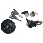 Set de deux barillets de portire, serrure de coffre et bouchon de rservoir - renault twingo i camionnetteber ...