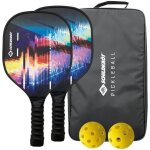 Set de pickleball - schildkrt - jeu de raquettes - 2 raquettes + 2 balles