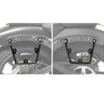 Set support ecarteur de sacoches pour kawasaki vulcan s / caf� 15 - 25 (paire)