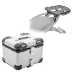 Set top - case et porte - bagages - ducati multistrada v4 / v4 s 21 - 25 - alu 45l - etanche / verrouillable ...