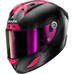 Shark aeron carbon skin casque, charbon - pourpre, taille xs pour hommes
