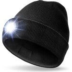 Shiba - cadeau homme original, cadeau nol homme, bonnet lampe frontale, bonnet led rechargeable avec ...