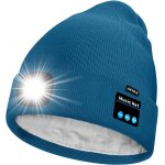 Shiba - unisexe led bluetooth bonnet lampe frontale, usb rechargeable 4 led musique parleur chapeau de ... Shiba - unisexe led bluetooth bonnet lampe frontale, usb rechargeable 4 led musique parleur chapeau de ...