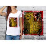 T - shirt blanc femme taille s urban skateboard bmx 04