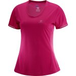 T - shirt femme respirant running trail agile ss cerise l T - shirt femme respirant running trail agile ss cerise l