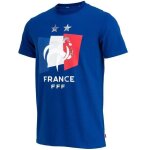 L - t - shirt - fff - 2 etoiles - collection officielle - homme - manches courtes - coton
