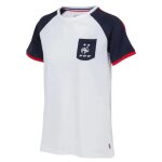 L - t - shirt - fff - collection officielle - blanc - manches courtes - femme L - t - shirt - fff - collection officielle - blanc - manches courtes - femme