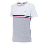 L - t - shirt - fff - collection officielle - blanc - manches courtes - femme L - t - shirt - fff - collection officielle - blanc - manches courtes - femme