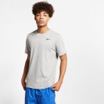 T - shirt de fitness nike dri - fit pour homme - gris - s