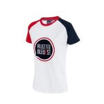 S - t - shirt - allez les bleus - femme - blanc - manches courtes - 100% officiel S - t - shirt - allez les bleus - femme - blanc - manches courtes - 100% officiel