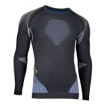 T - shirt homme manches longues evolutyon anthra / ble / yelw shin l / xl