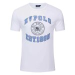 T - shirt hv polo matt l male blanc