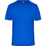 T - shirt respirant jn358 - bleu roi - col rond - homme
