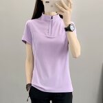 T - shirt a manches courtes pour femmes extrieur absorbant la sueur respirant slim fit pour le sport ...