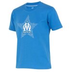 - t - shirt om - collection officielle olympique de marseille - bleu