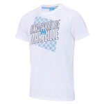 L - t - shirt om collection officielle olympique de marseille blanc