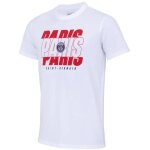 S - tshirt psg collection officielle paris saint germain blanc / rouge S - tshirt psg collection officielle paris saint germain blanc / rouge