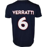 L - t - shirt - psg - marco verratti - collection officielle - manches courtes - bleu