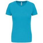 T - shirt sport - running - femme - pa439 - bleu turquoise