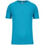 T - shirt sport - running - homme - pa438 - bleu turquoise