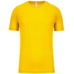 T - shirt sport - running - homme - pa438 - jaune