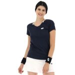 T - shirt de tennis squadra - bleu marine femme xs bleu