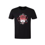 T - shirt trace junior lou rugby, noir T - shirt trace junior lou rugby, noir