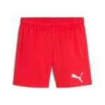Short de bain coupe mi - haute puma, v�tements, rouge, 10 y