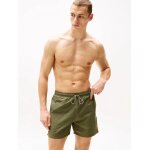 Short de bain mi - long a monogramme th medium drawstring / battle green - m