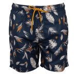 Short de bain a motif plume navy carl homme deeluxe 74