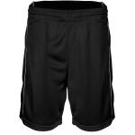 Short de basket enfant - pa161 - noir