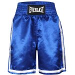 Short de boxe anglaise everlast bleu  competition m