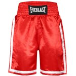 Short de boxe anglaise everlast rouge compétition s Short de boxe anglaise everlast rouge compétition s