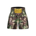 Short de boxe uni thai - vert et marron - benlee homme 3xl vert / marron