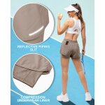 Short de course 2 en 1 pour femmes short de gym lger a schage rapide pour femmes yoga entranement ...