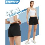 Short de course femmes short de sport avec poche taille haute short a schage rapide pour bain, plage, ...