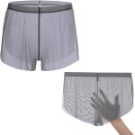 Short de course pour homme - en maille - avec grands côtés fendus - sous - vêtements - fishnet sheer ... Short de course pour homme - en maille - avec grands côtés fendus - sous - vêtements - fishnet sheer ...