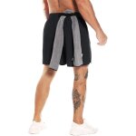 Short de course homme séchage rapide sport pantalon court avec poche zippé short course a pied léger Short de course homme séchage rapide sport pantalon court avec poche zippé short course a pied léger