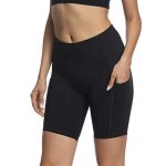 Shorts d'entra�nement de yoga pour femmes, avec poches, shorts de motard pour femmes, taille haute, shorts ...