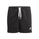 Short de football - adidas - essentials 3 - stripes - noir - enfant - fille