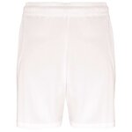 Short de football enfant - pa103 - blanc